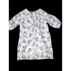 1960's Hospital Gown Kid’s Astronaut Recovery Space Dog Ties in Back Boy Dog